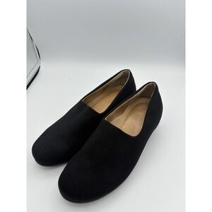 ECCO Shoes‎ Womens Size 6.5 Black Fabric Slip On Walking Casual Comfort BIOM
